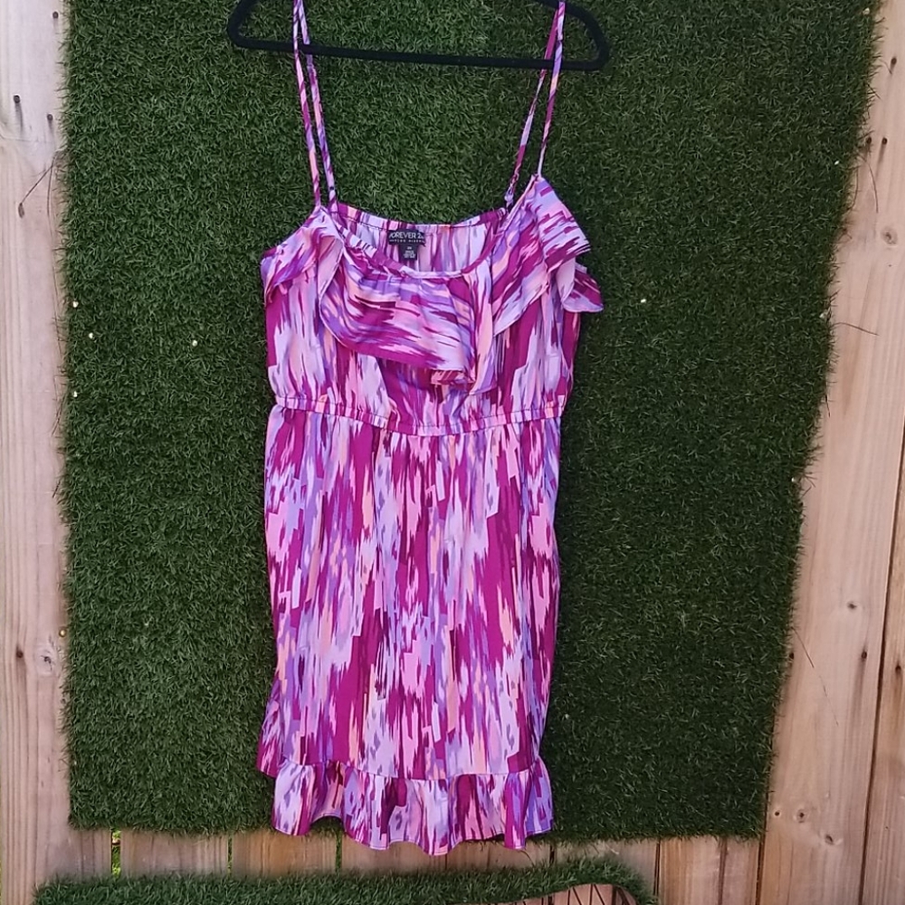 Fun Purple Plus Dress